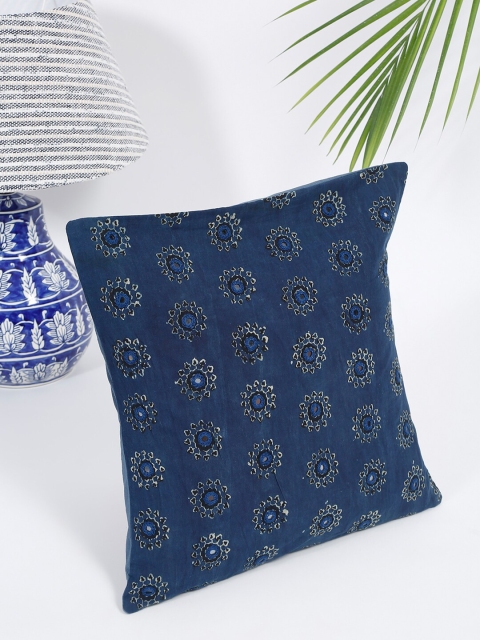 

Fabindia Blue Floral Square Cushion Covers