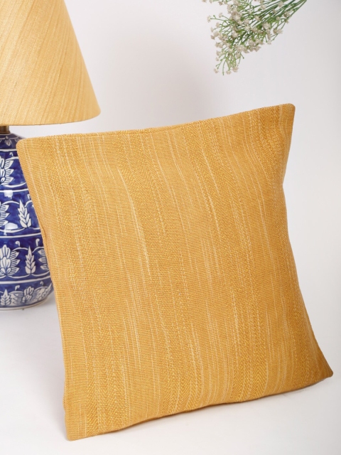 

Fabindia Brown Square Cushion Covers