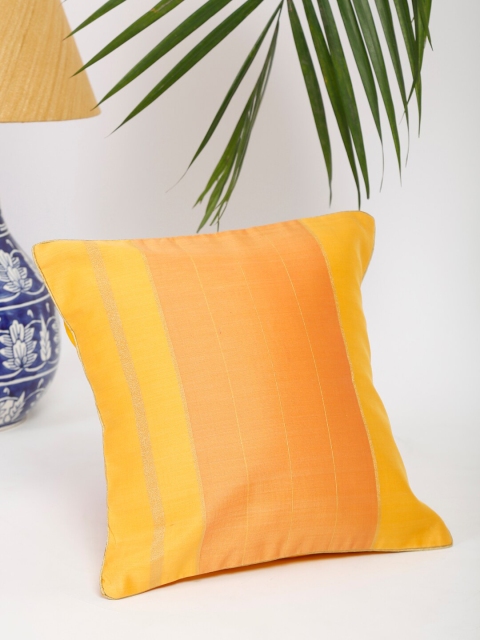 

Fabindia Yellow Square Cushion Covers