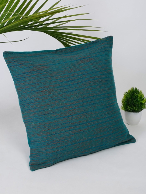 

Fabindia Teal & Maroon Square Cushion Covers