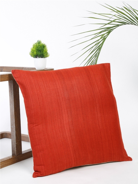 

Fabindia Rust Square Cushion Covers