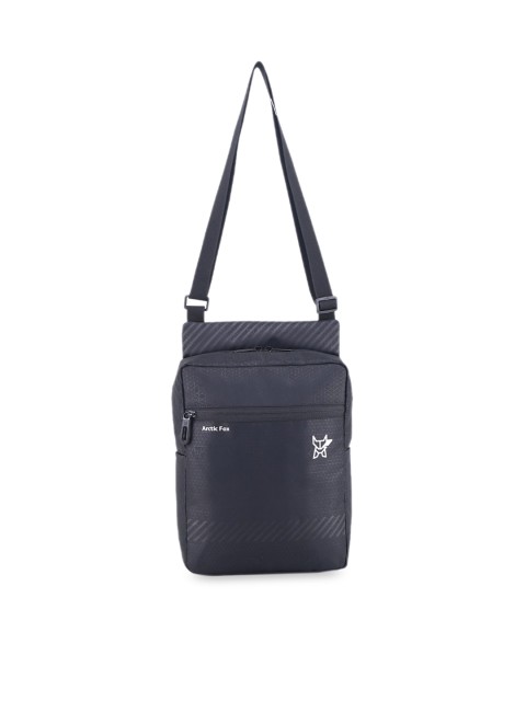 

Arctic Fox Black PU Structured Sling Bag