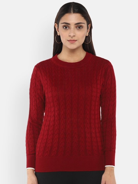 

LAMOURE BY RED CHIEF Women Maroon Pullover