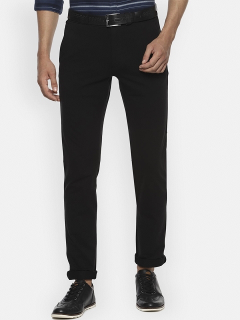 

Louis Philippe Sport Men Black Slim Fit Trousers