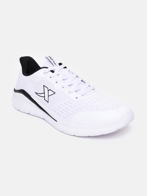 

Xtep Men White Textile Running Non-Marking X-Flow Shoes