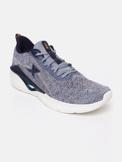 

Xtep Men Grey Textile Running Non-Marking Shoes
