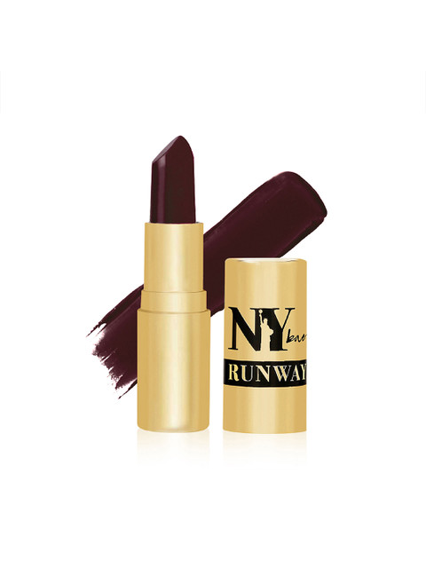 

NY Bae Argan Oil Infused Matte Lipstick Runway Range Purple - Backstage Look 12