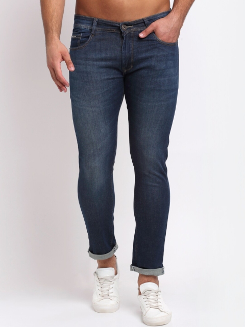 

Rodamo Men Blue Slim Fit Light Fade Stretchable Jeans
