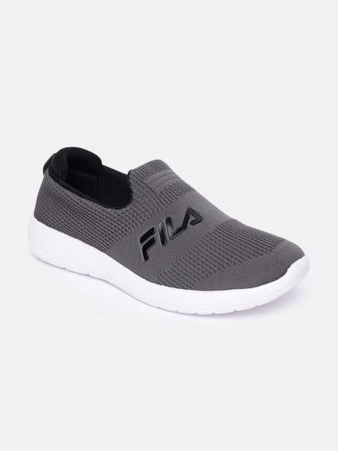 

FILA Men Grey Mesh Fario Running Shoes