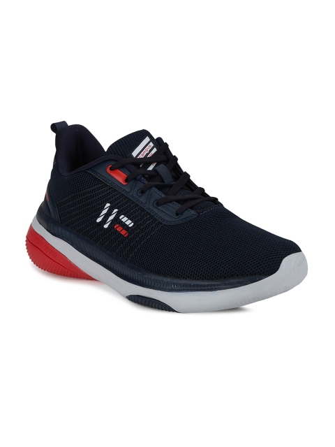 

Campus Men Navy Blue & Red Colourblocked Running Shoes