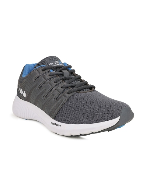 

Campus Men Grey Mesh Running Shoes