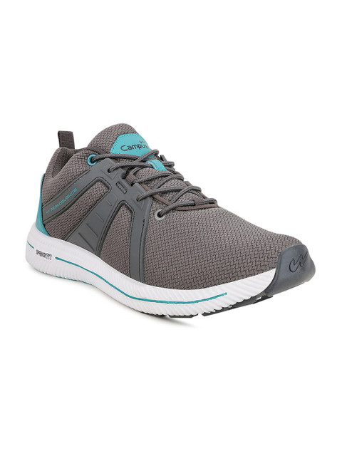 

Campus Men Grey Mesh Running Shoes