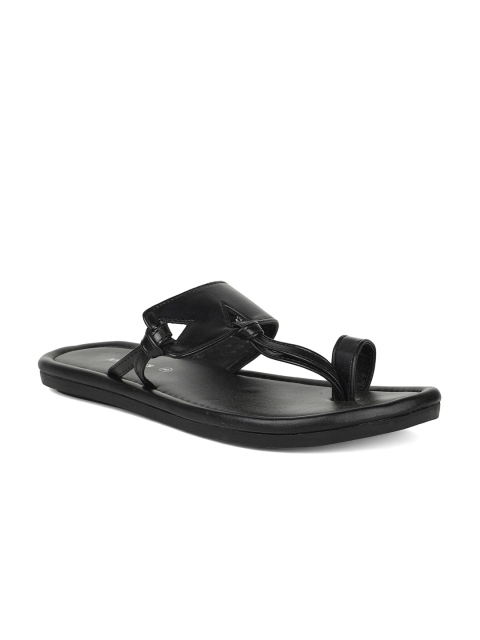

Khadims Men Black Comfort Sandals