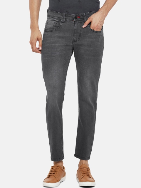 

People Men Grey Skinny Fit Light Fade Jeans