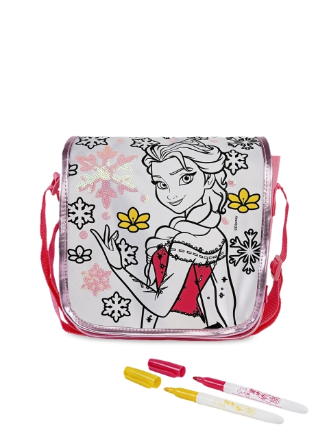 

Color Me Mine Kids Pink Simba Frozen Sequin Messenger Bag