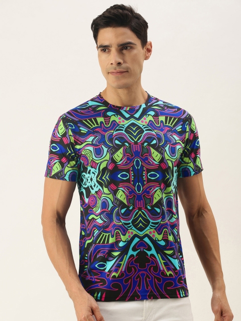 

WTFUNK Men Multicoloured Printed T-shirt, Multi