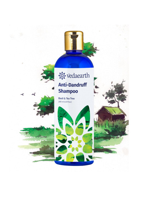 

VEDAEARTH Blue Anti Dandruff Shampoo