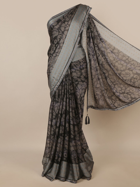 

Pothys Grey Printed Saree