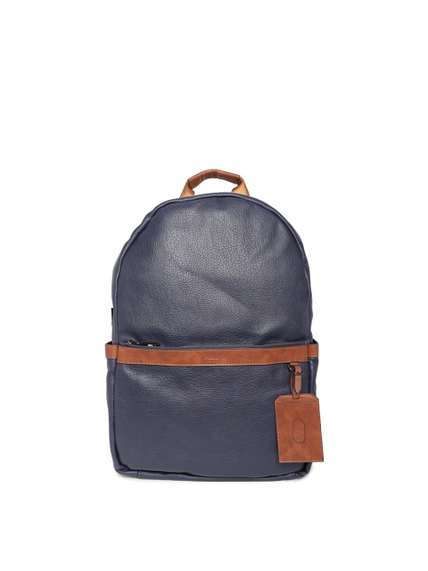 

ALDO Men Blue & Beige Backpack