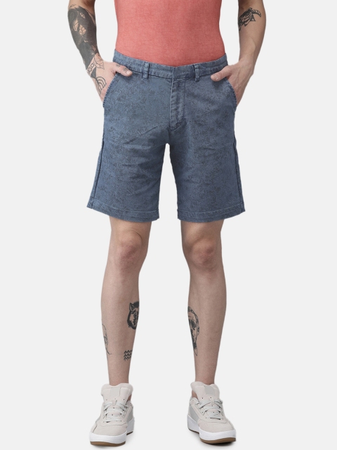 

Bene Kleed Men Blue Slim Fit Chino Shorts