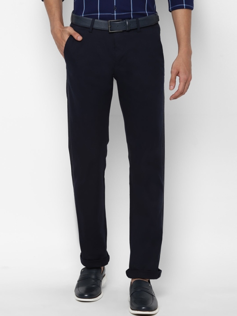 

Allen Solly Sport Men Navy Blue Slim Fit Trousers