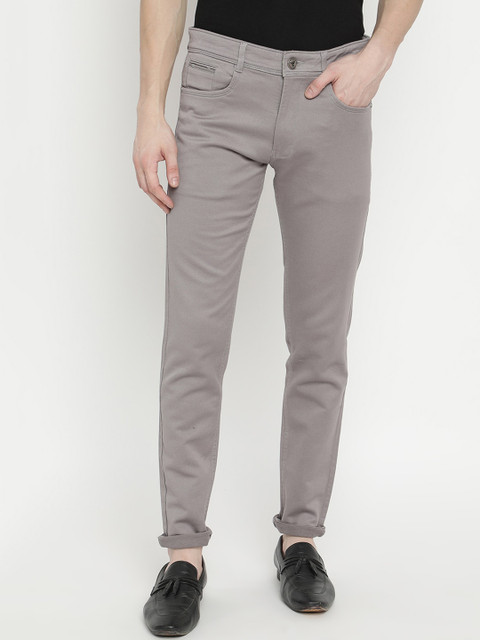 

V2 Value & Variety Men Grey Trousers