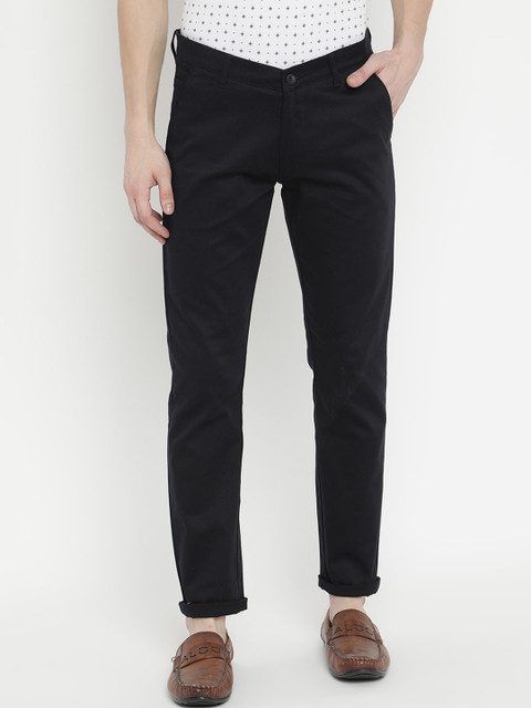 

V2 Value & Variety Men Blue Chinos Trousers
