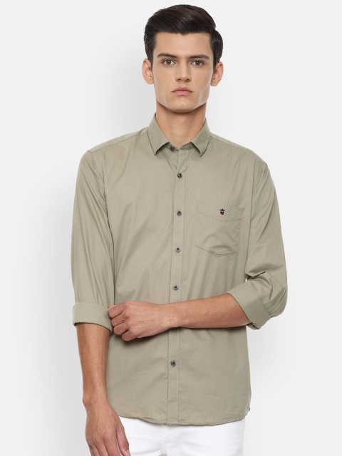 

Louis Philippe Sport Men Khaki Slim Fit Opaque Casual Shirt