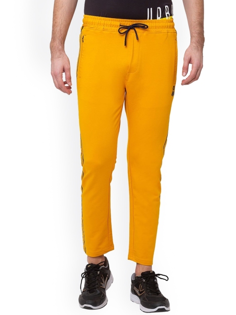 

Status Quo Men Yellow Solid Track Pants