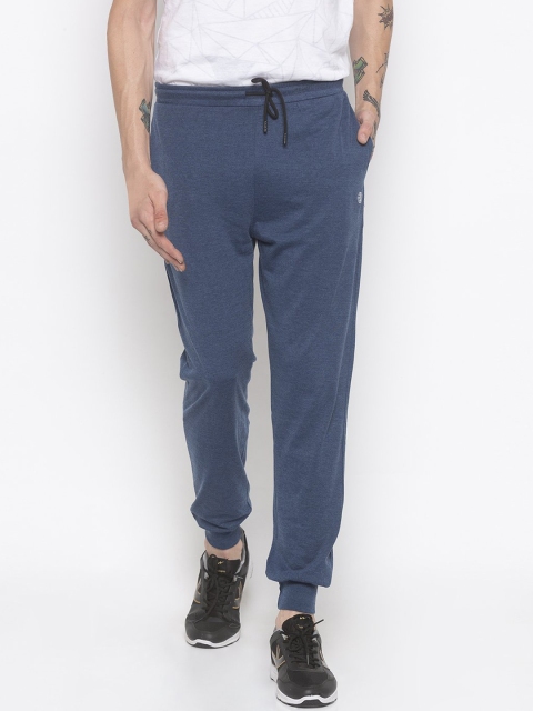 

Status Quo Men Navy Blue Solid Joggers
