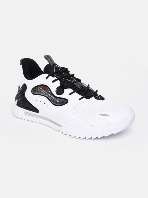 

Xtep Men White Textile Training or Gym Non-Marking Shoes