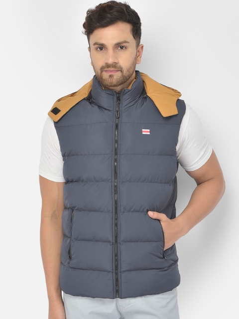 

COBB Men Navy Blue Lightweight Puffer Jacket