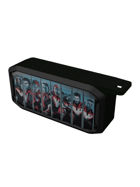 

macmerise Black Avengers Endgame Team 5W Wireless Bluetooth Speaker with In-built Radio