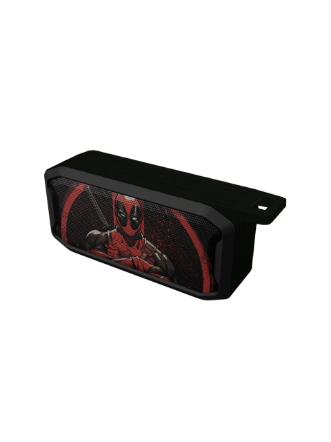 

macmerise Black & Red Deadpool Stance 5W Wireless Bluetooth Speaker with In-built Radio