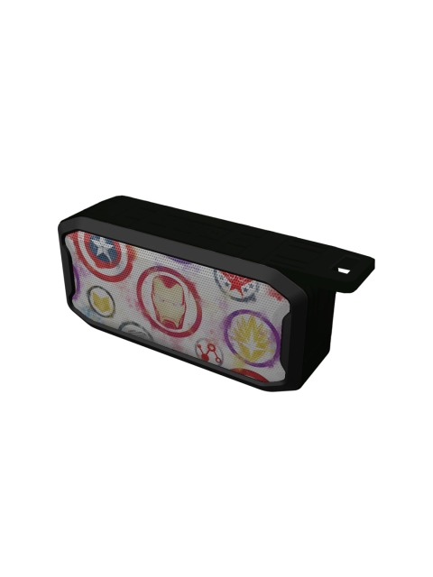 

macmerise Black Avengers Graffiti 5W Wireless Melody Bluetooth Speaker & In-built Radio