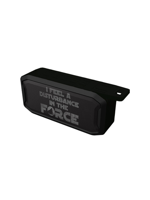 

macmerise Black Disturbance In The Force 5W Wireless Bluetooth Speaker & In-built Radio