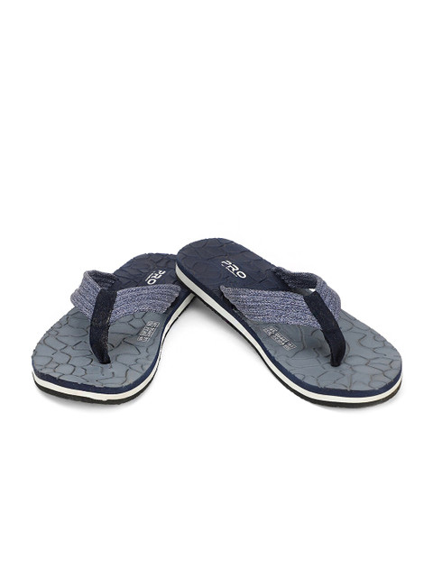 

Khadims Men Blue Printed Thong Flip-Flops