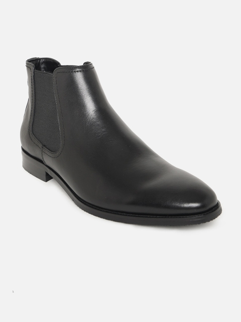 aldo black boots mens