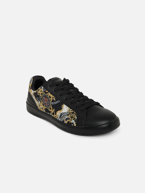 

ALDO Men Black Printed Sneakers