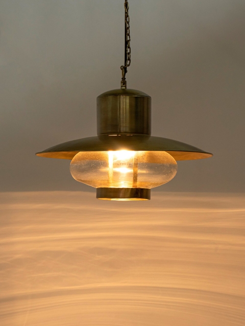 

Fabindia Gold-Toned Contemporary Ceiling Lamp