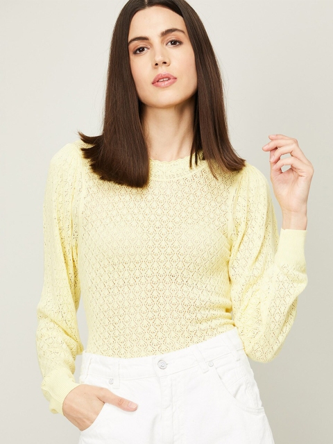 

CODE by Lifestyle Yellow Regular Top