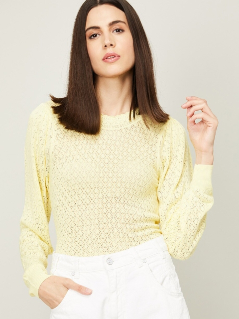 

CODE by Lifestyle Yellow Regular Top