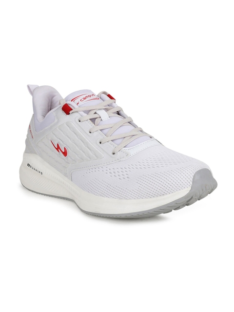 

Campus Men White Mesh Running Shoes