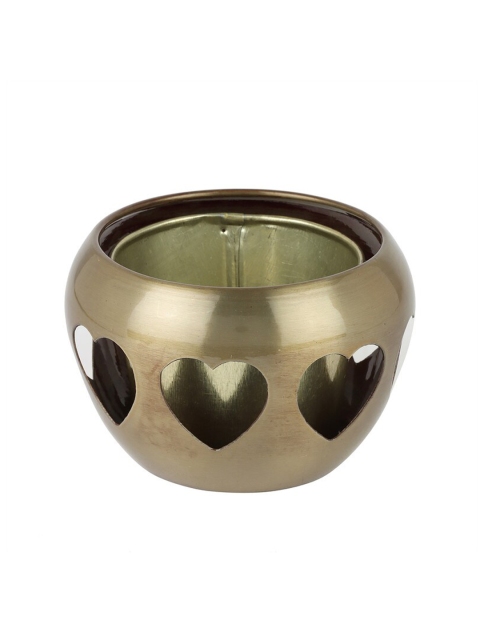 

Ferns N Petals Copper Round Shape Metal Pot Planter