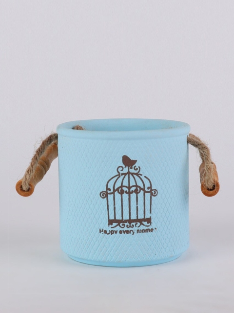 

Ferns N Petals Blue Ceramic Planter