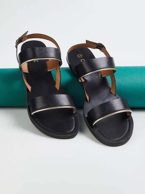 

CODE by Lifestyle Women Black Open Toe Flats