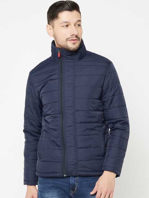 

METTLE Men Navy Blue Puffer Jacket