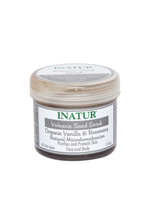 

Inatur Volcanic Sand Scrub - 100 g, Brown
