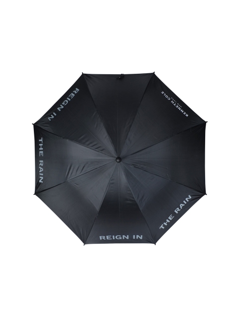 

Kenneth Cole Black Solid Umbrella