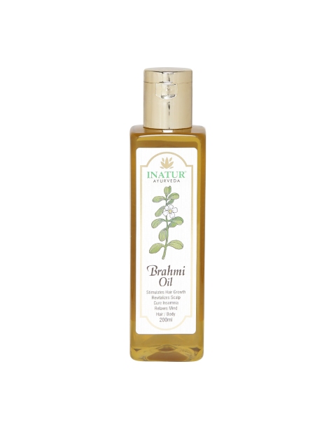 

Inatur Ayurvedic Oil Brahmi Oil - 200 ml, Olive